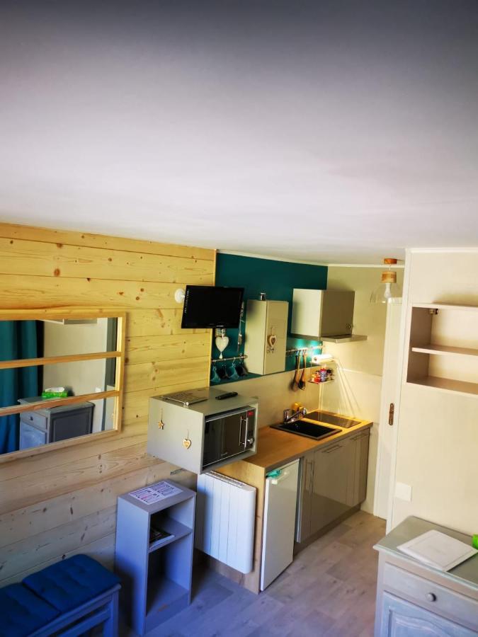 Studio Chaleureux A Lanslevillard Val Cenis 2 Pers Buitenkant foto
