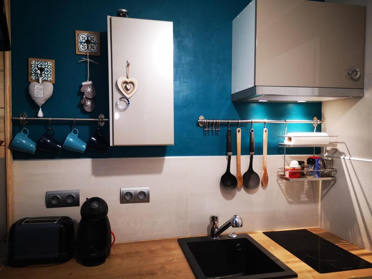 Studio Chaleureux A Lanslevillard Val Cenis 2 Pers Buitenkant foto